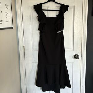 Petal + Pup dress BLACK large